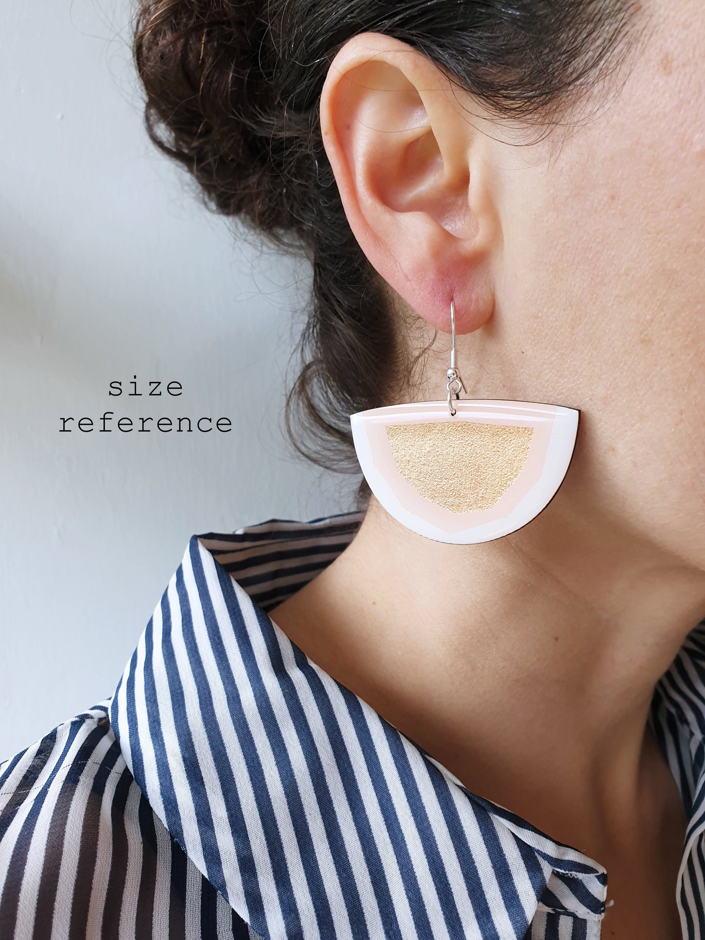 30% OFF One of a kind upcycled art earrings / abstract contemporary Irish jewellery