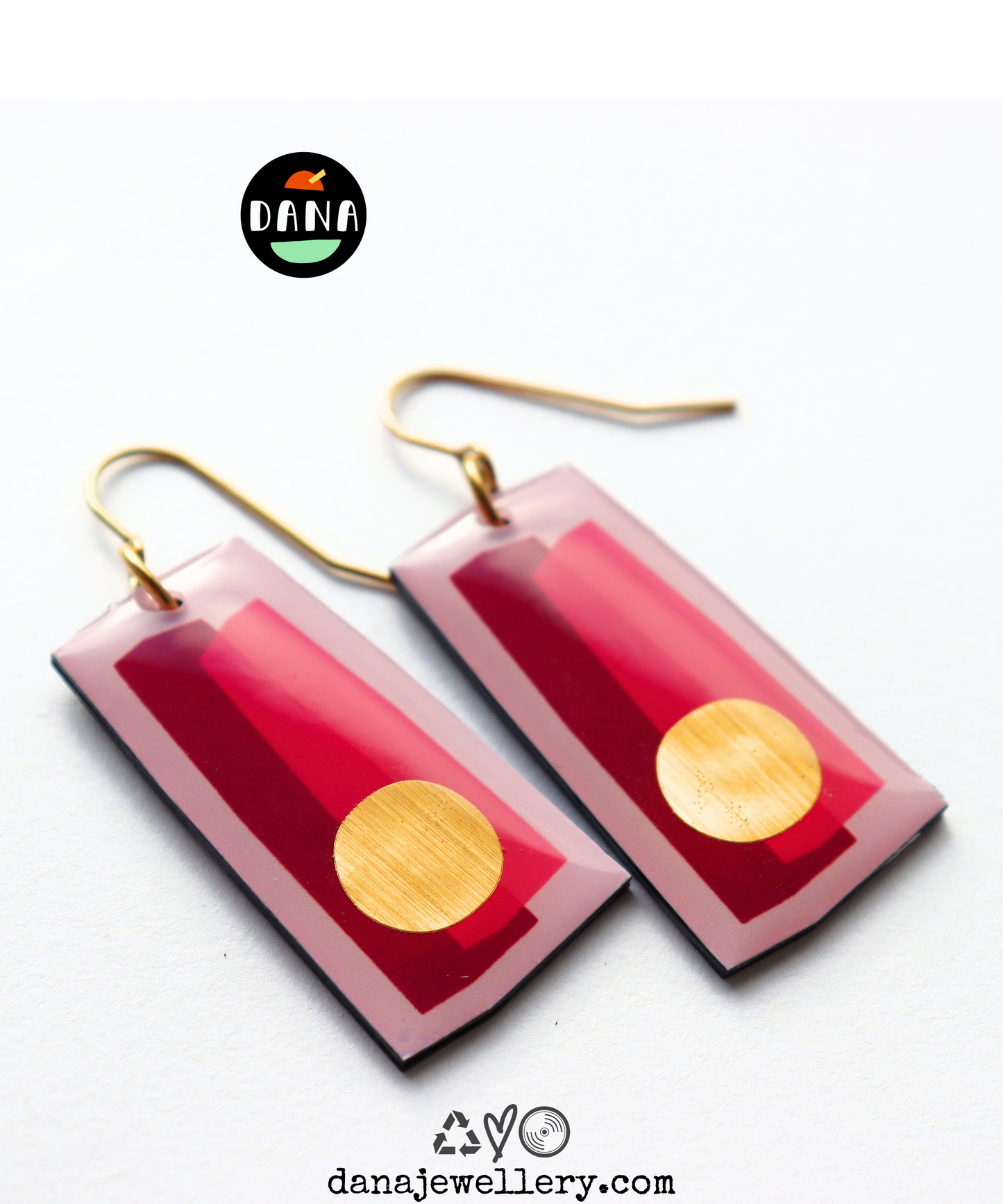 GILLI NO.3 in shades of pink with a pop of gold