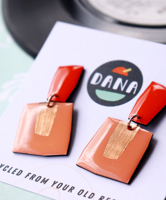 PATSY NO.1 in lush orange, peach, copper