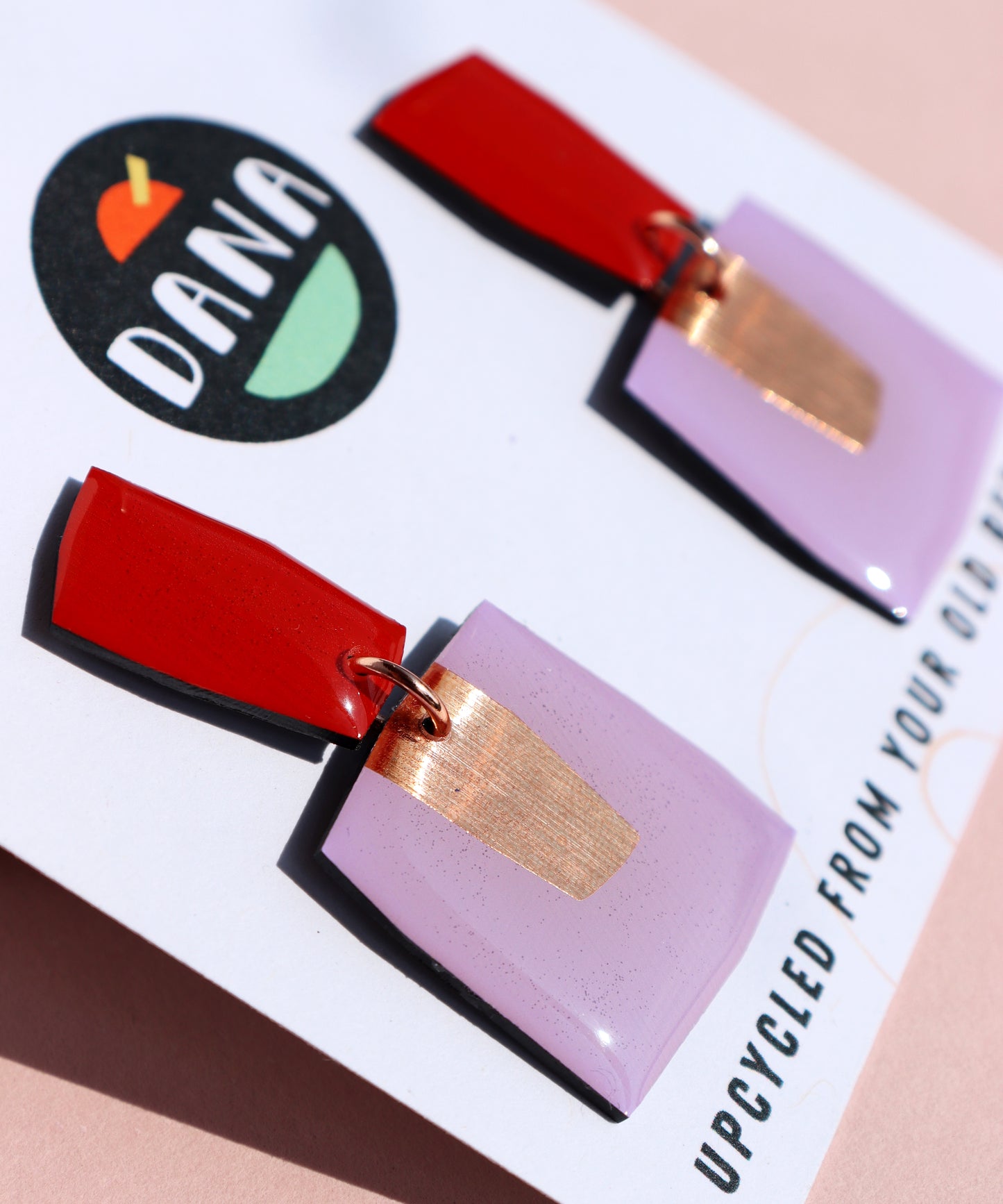 PATSY NO.1 in lilac, red, copper