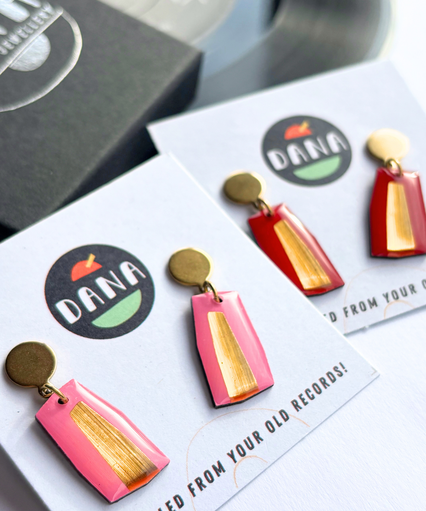 ELLA in vibrant red OR candy pink and gold