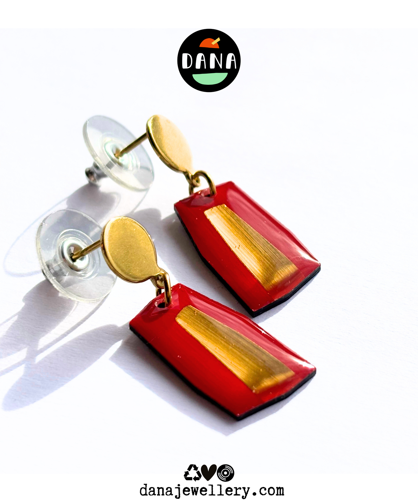 ELLA in vibrant red OR candy pink and gold