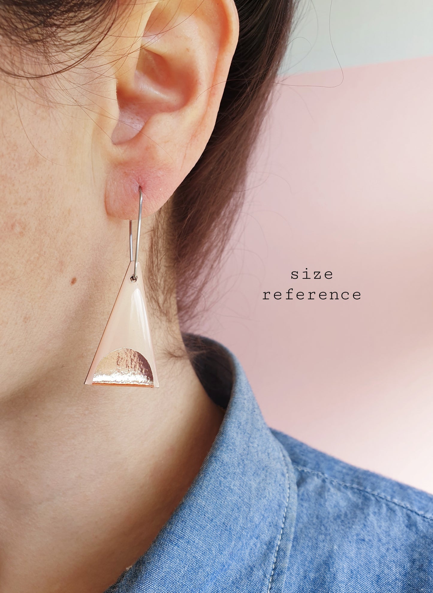 THE TRIANGLES / blue grey & copper