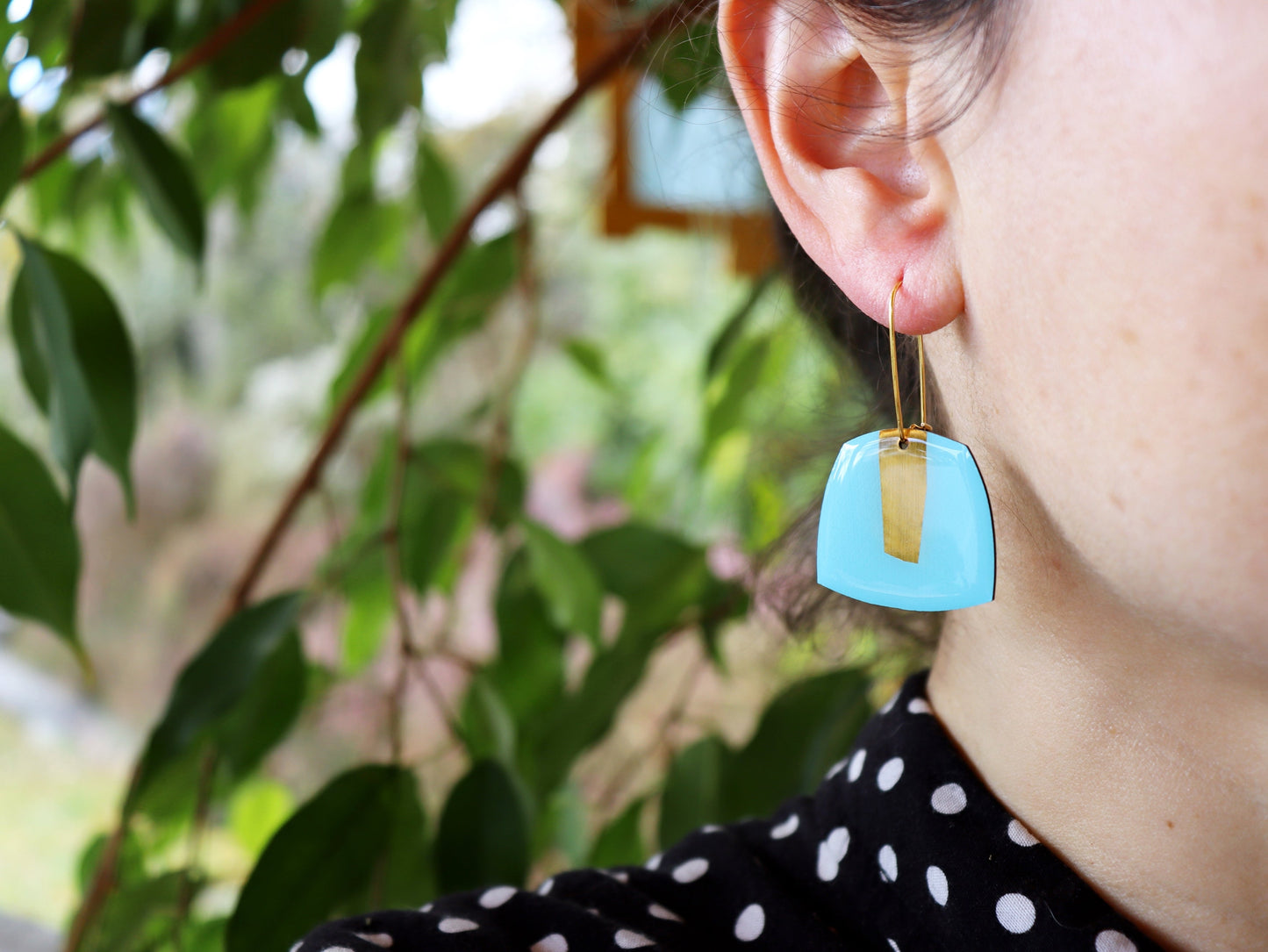 20% OFF | BETTY in black and warm copper / unique upcycled Irish design