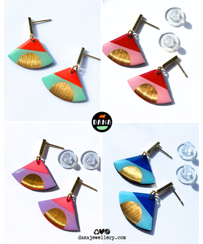 ISLA / Art Deco inspired beauties in various colours with lush gold