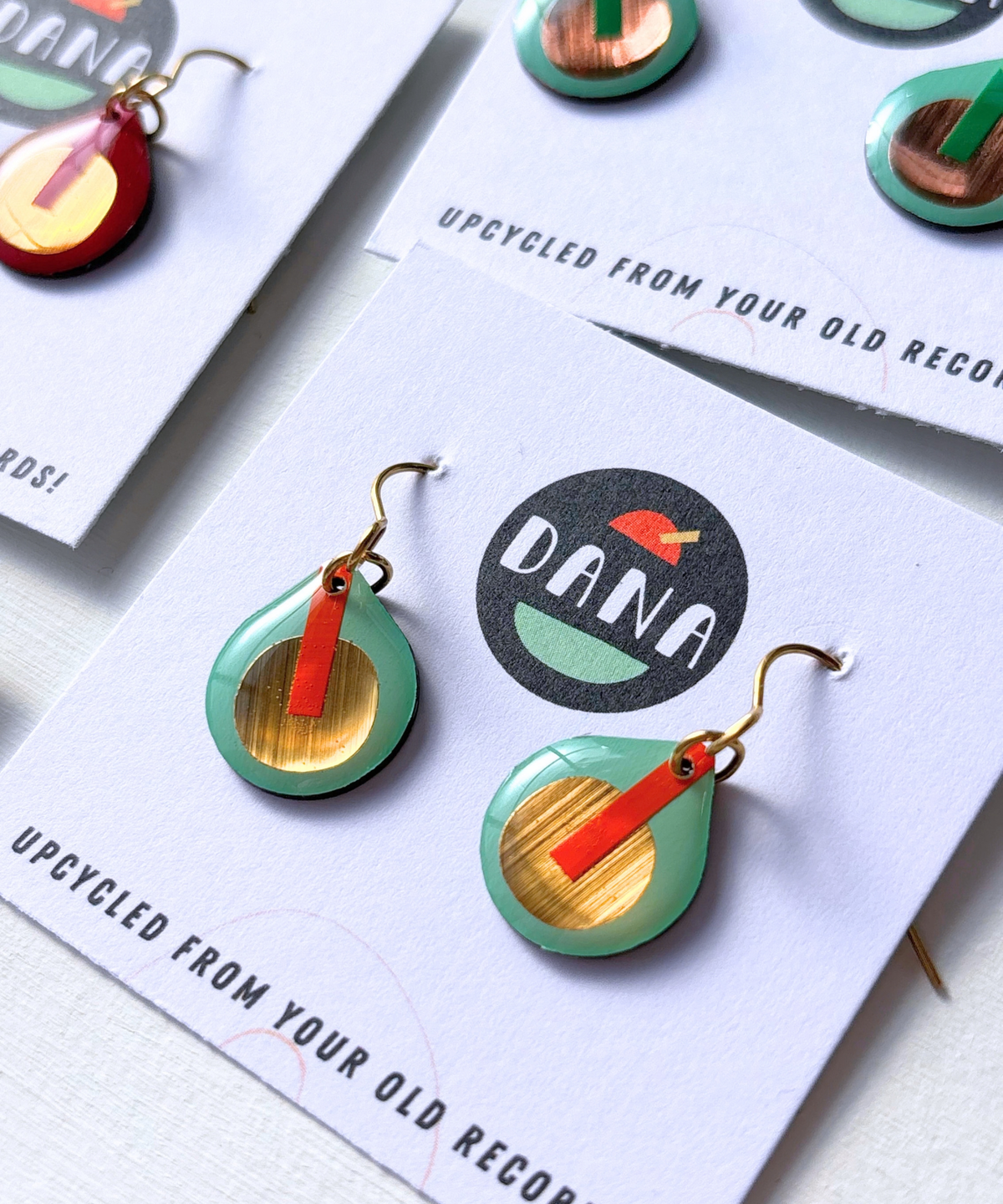 MOLLY | small juicy minimal teardrops in varied colour ways