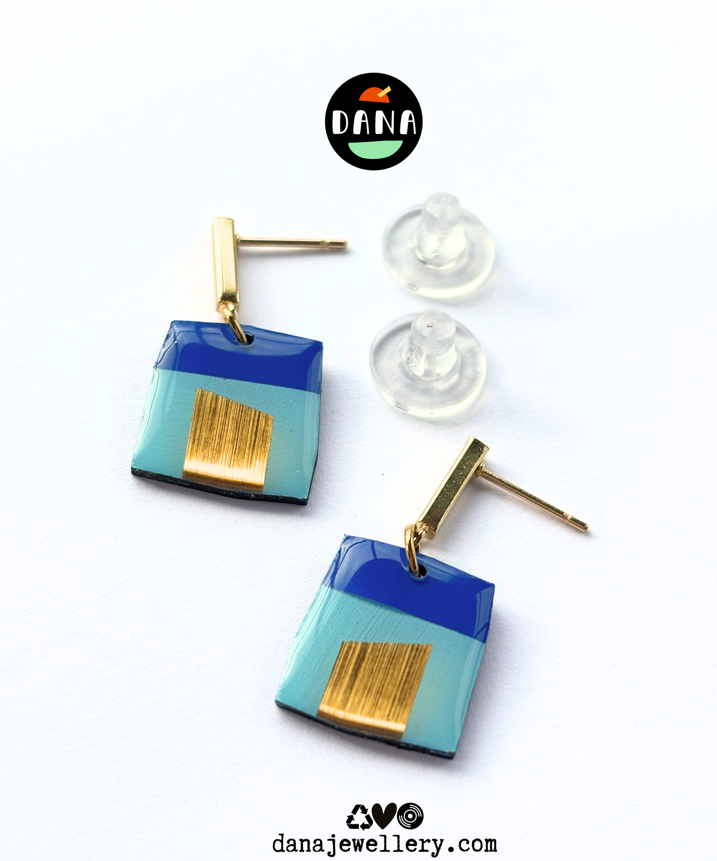 BETTE small contemporary eco chic earrings - pick your favourite