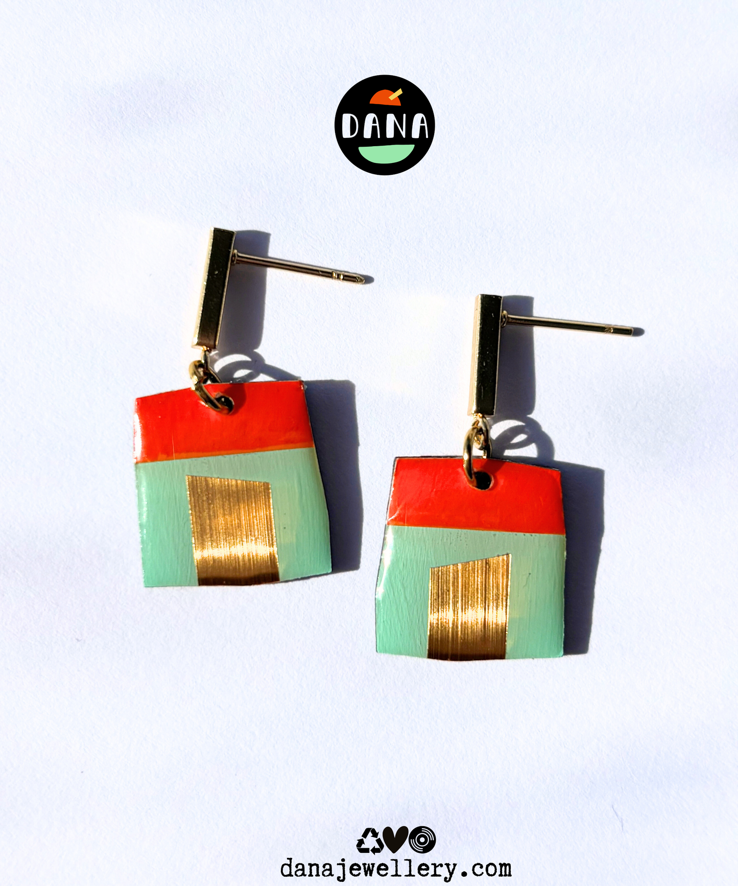 BETTE small contemporary eco chic earrings - pick your favourite