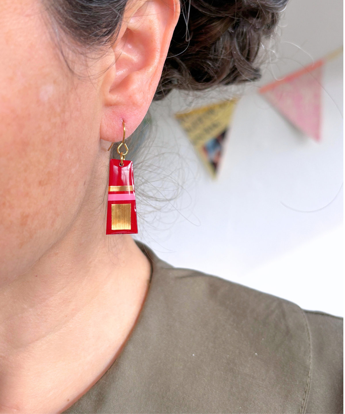 CARA | small geometric earrings full of character | pick your favourite