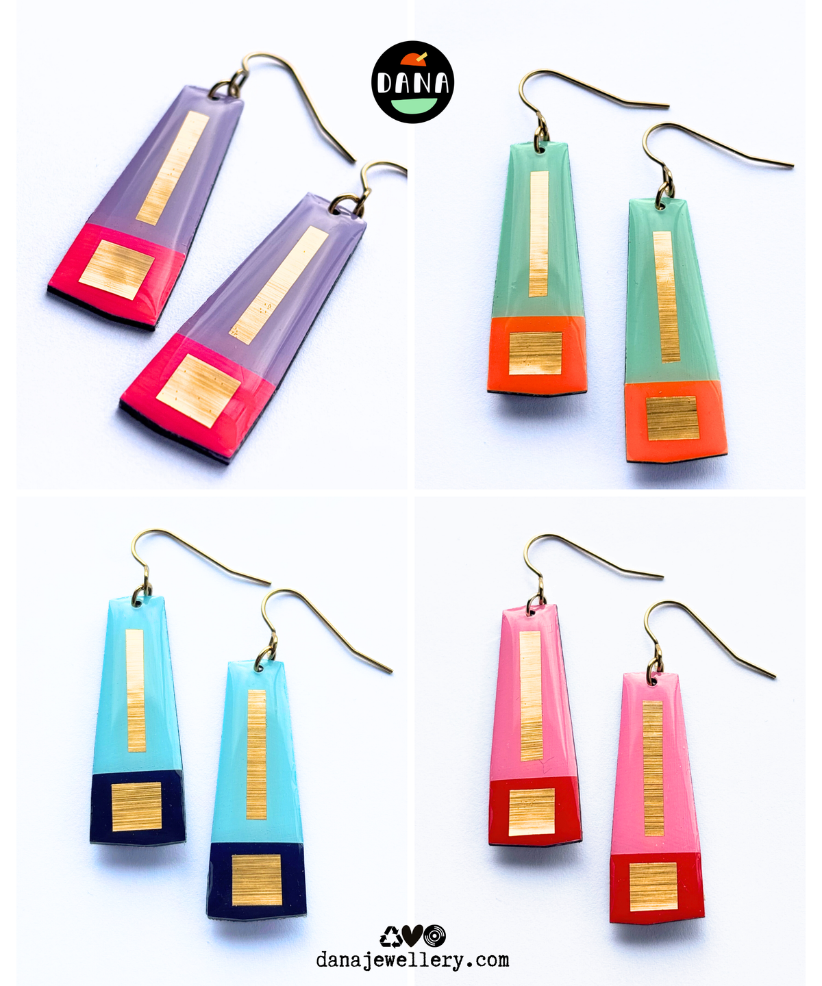 LEXI modern chic geometric earrings - pick your favourite