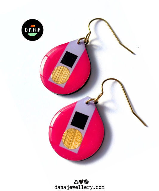 TILLY | fuchsia, lilac, black, gold