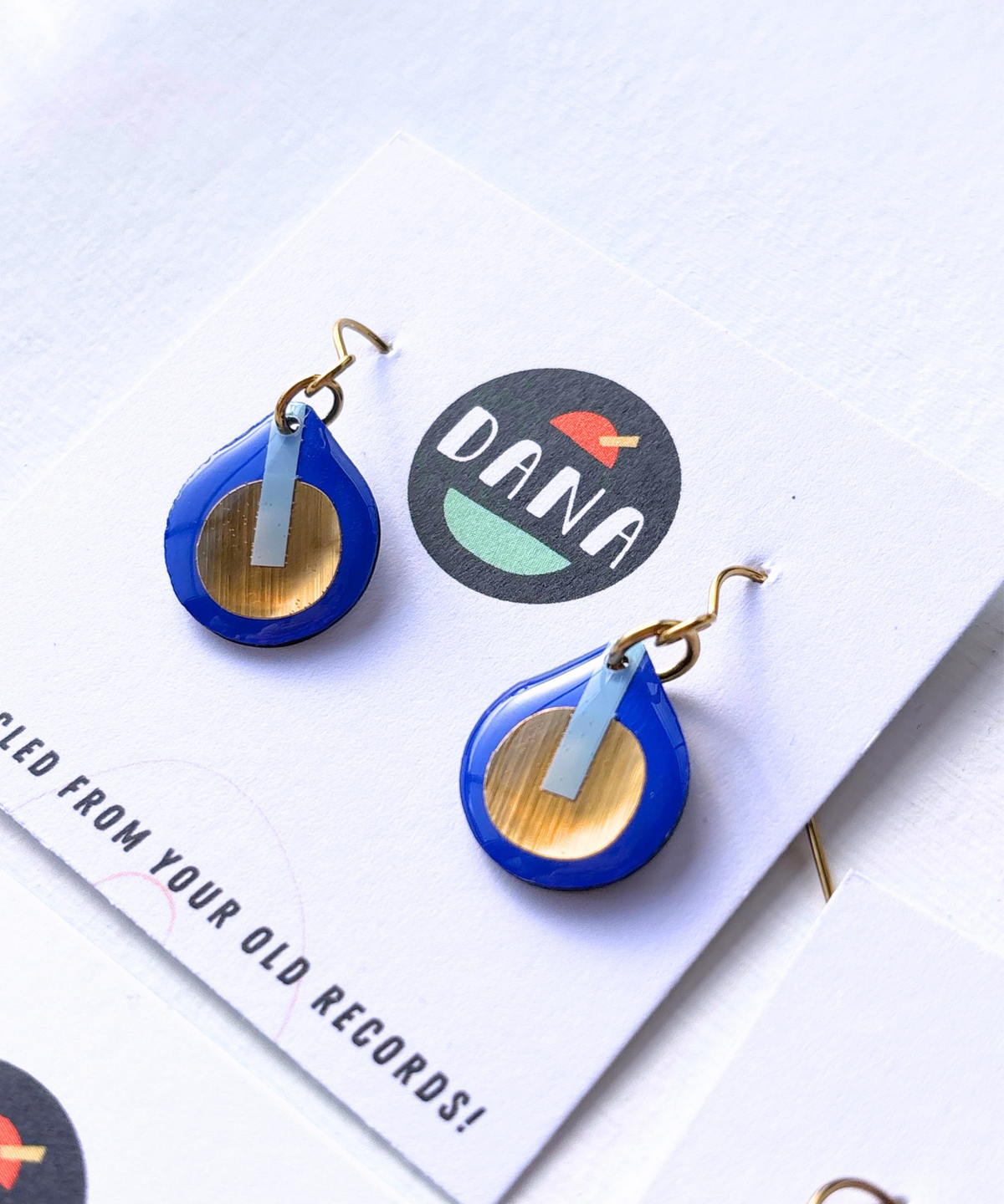 MOLLY | small juicy minimal teardrops in varied colour ways