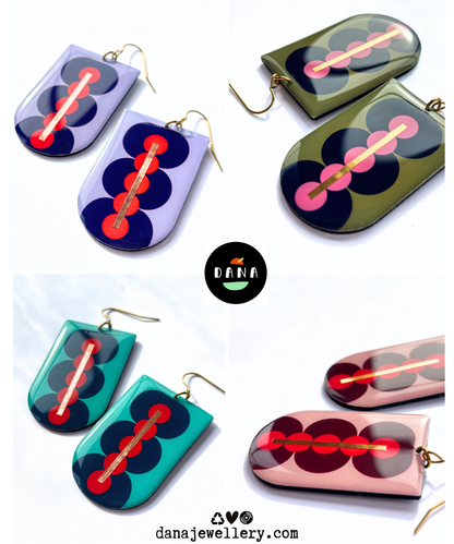 MONA | fun graphic original mid century modern inspired pattern | pick your favourite