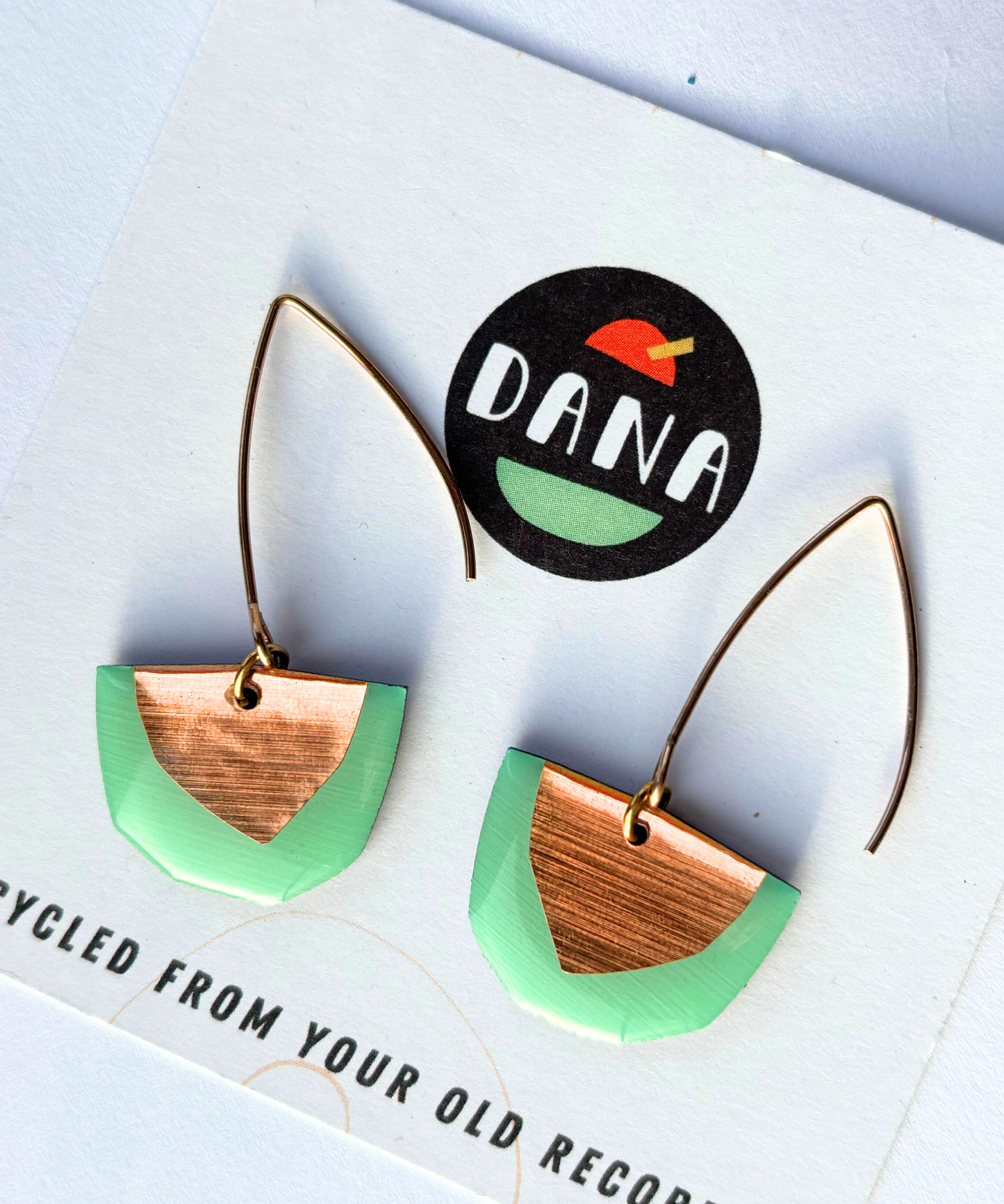 30% OFF MACY in minty green and copper