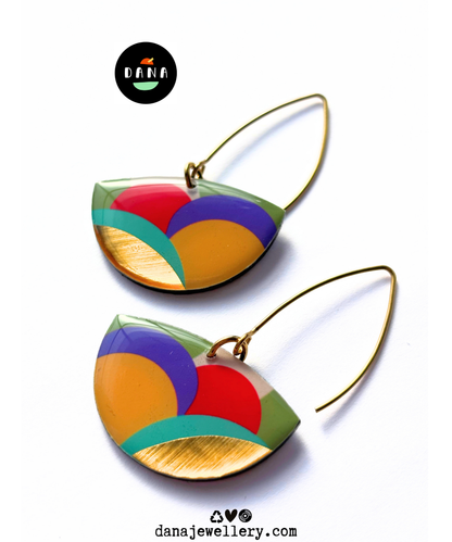 DOLLY small | oh so very cute rolling hills with a splash of colours and metallic details | pick your favourite
