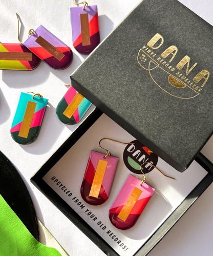 NINA pink, red, burgundy, gold