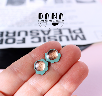 40% OFF Minty green Froufrou studs - GOLD / SILVER / COPPER | few pairs left