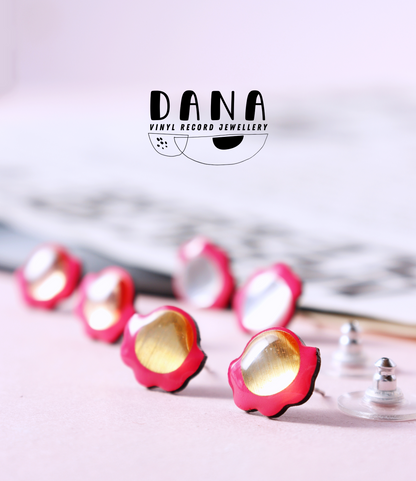 40% OFF Hot pink Froufrou studs | 1 gold / 4 copper left