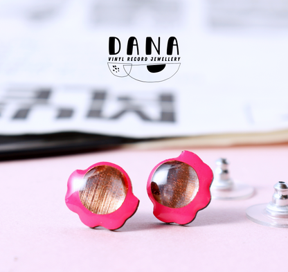 40% OFF Hot pink Froufrou studs | 1 gold / 4 copper left