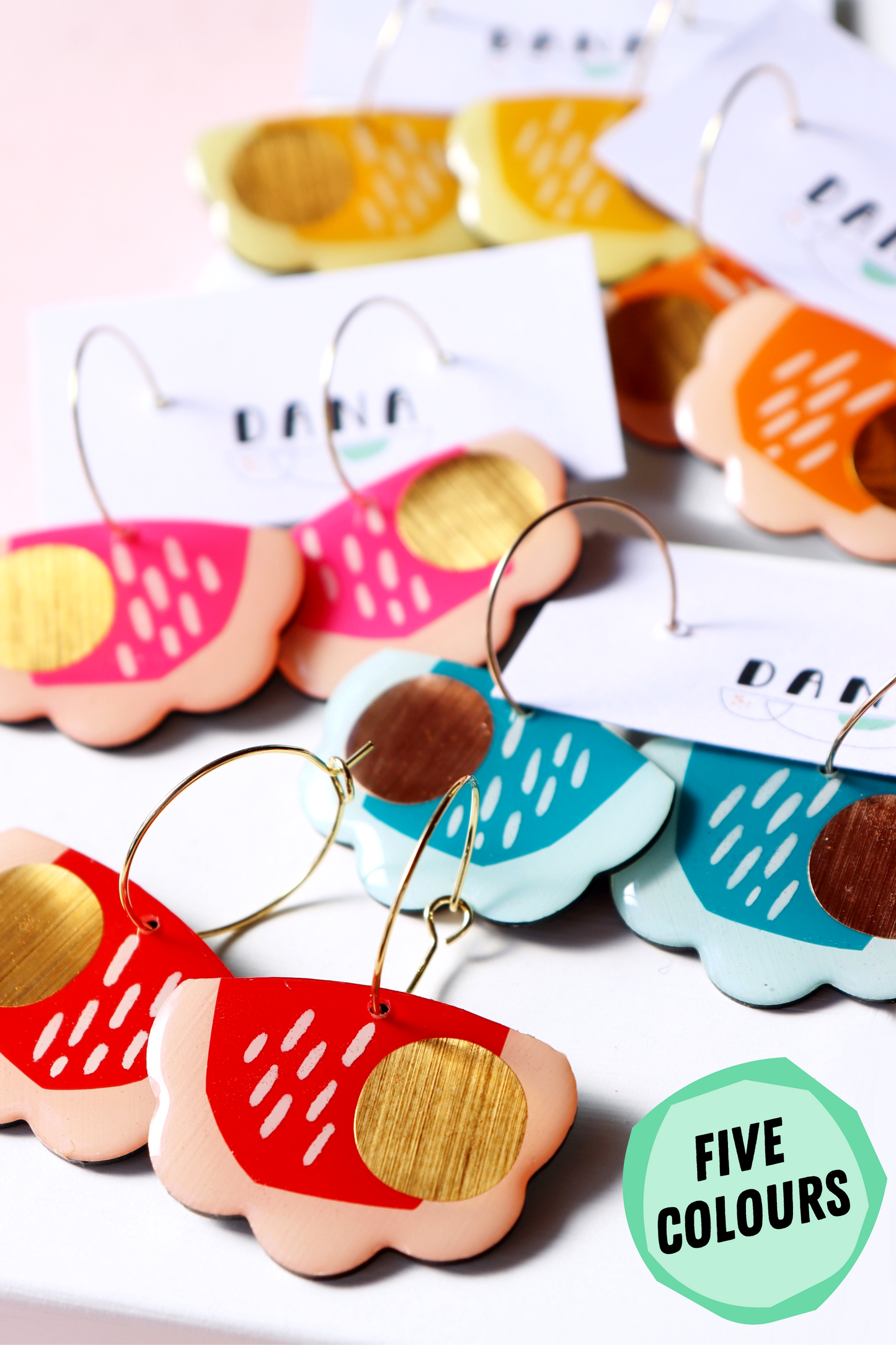 50% OFF / 3 pairs left / FROUFROU no.3 upcycled vinyl record earrings